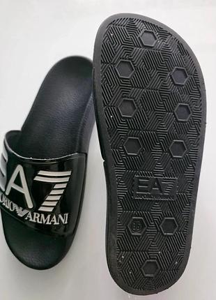 Ea7 emporio armani шльопанці хcро01 хcс22 00002 чорний