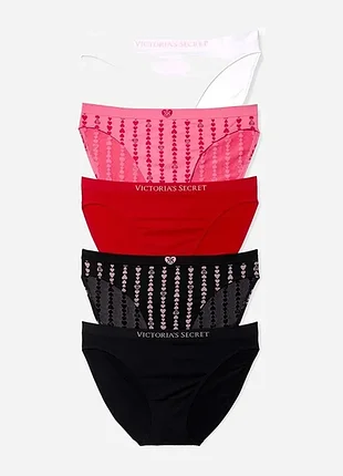 Трусики бесшовные seamless stripe bikini р.s victoria ́s secret