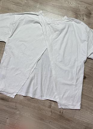 Біла футболка zara