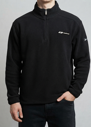 Флісова кофта reebok quarter-zip. оригінал
