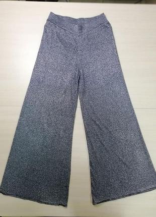 Кюлоты с люрексом zara
