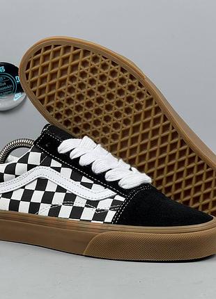 Vans old skool check кеди кросівки кеды кроссовки обувь взуття черевики для міста класичні повсякденне універсальні ванс олд скул скейт шузи