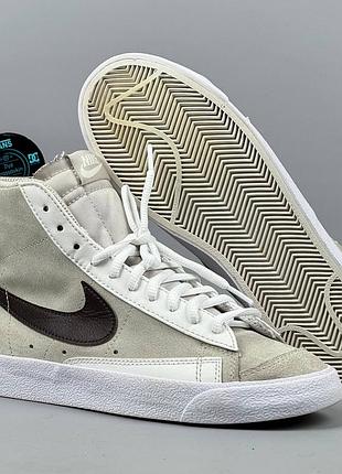 Nike blazer mid 77 кеды кеди кроссовки кросівки обувь взуття шкіра черевики демисезон ботинки кожа классика блейзер найк sb ботинки