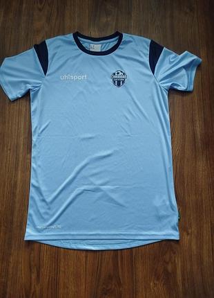 Футболка uhlsport chairman cup stubai голубая игровая
