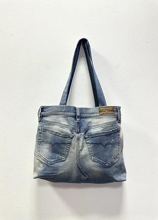 Шопер diesel джинсовий upcycling