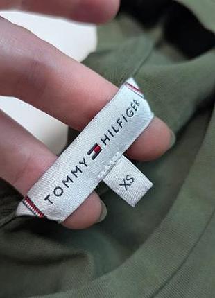 Хлопковая футболка от tommy hilfiger