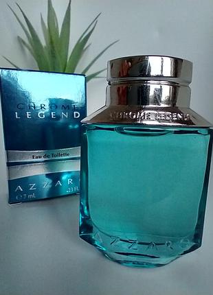 Azzaro chrome legend мініатюра 7 мл оригінал