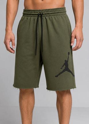 Шорти jordan чоловічі оригінал хакі ,чорний jumpman 100% бавовна спортивні літні