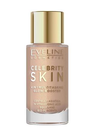 Праймер многофункциональный eveline celebriti skin с эффектом сияния 4 в 1 1.5n-universal nude 30 мл 6583