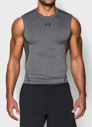 Under armour мужская спортивная компрессионная майка для тренировок