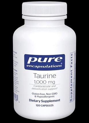 Pure encapsulations taurine 1,000 mg (120 caps)