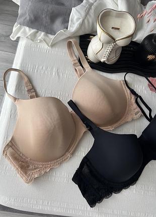 Базові бюсти від hunkemoller🎀 нові розміри 📌бежевий 85е 📌чорний 90в