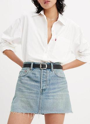Джинсова спідниця levi’s