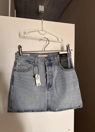 Джинсова спідниця levi’s 2