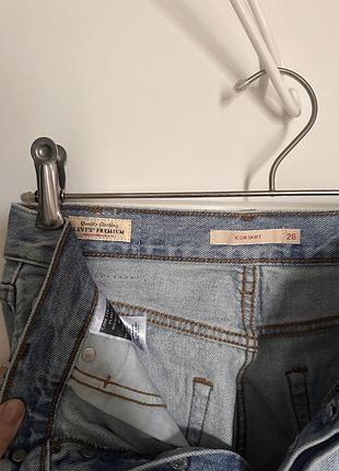 Джинсова спідниця levi’s 7