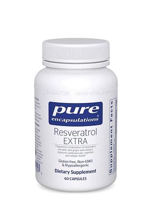 Pure encapsulations – resveratrol extra, 60 capsules