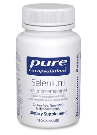 Pure encapsulations – selenium (selenomethionine), 180 capsules