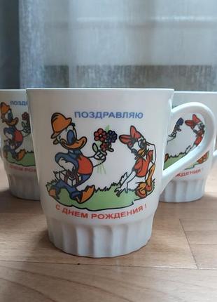 Чашки "с днем рождения"