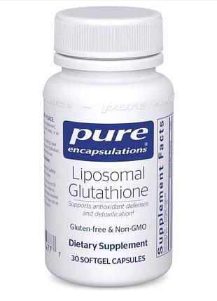 Pure encapsulations – liposomal glutathione, 30 capsules