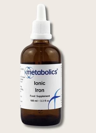 Metabolics ionic iron liquid — рідке залізо для енергії, крові та відновлення (100 мл)