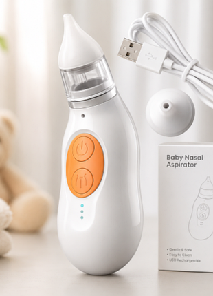Портативный назальный аспиратор для детей baby nasal aspirator