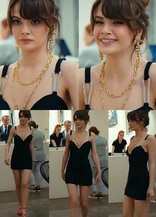 Zara mini bustier dress