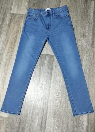 Мужские светло-синие джинсы easy est 1973 , размер 34 ultra comfort slim