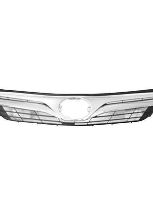 Решетка радиатора toyota camry 2011-2014, usa, черная, с хромированным молдингом, avtm, 187051991