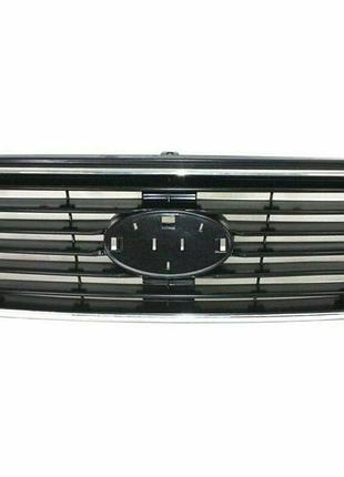 Решетка радиатора kia magentis 2006-2008, хромированная/черная, avtm, 184015990