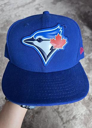 Синя бейсболка — модель new era 59fifty toronto blue jays