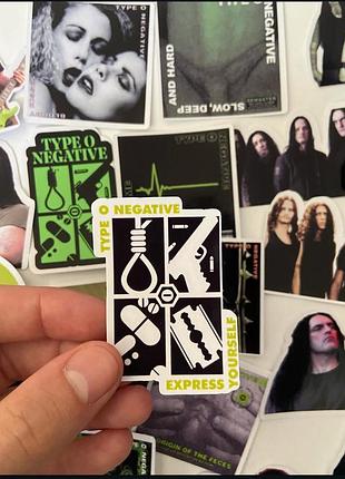 Наклейки/наліпки з type o negative