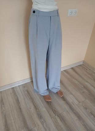 Расширенные брюки zara