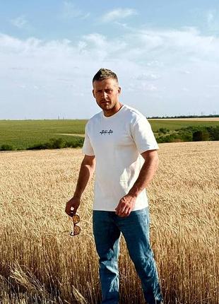 Стильна оверсайз-футболка з накаткою, комфорт та якість