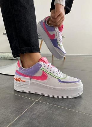 Жіночі кросівки nike air force 1 shadow double swoosh