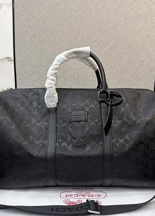 Дорожня сумка coach чорна нова