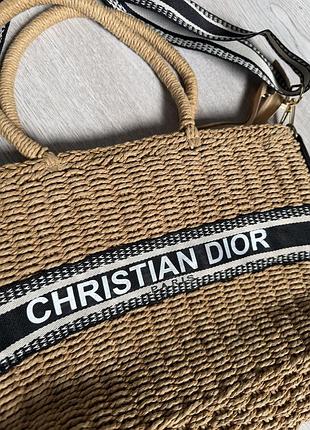 Сумка літня dior 9