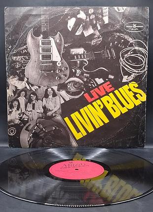 Livin' blues "live" ex+ /платовка /винил /vinyl /vintage