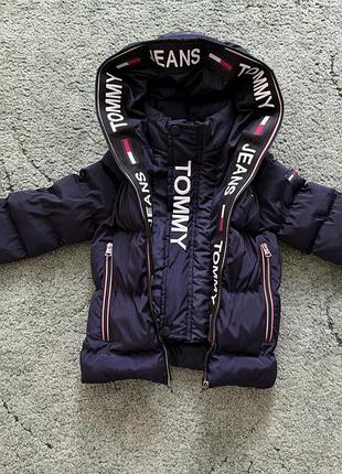 Дитяча зимова курточка tommy hilfiger