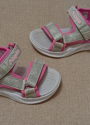 Босоножки босоніжки сандалії skechers 28 18,5 см