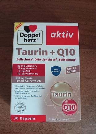Коплекс doppel herz с таурином и коэнзимом q10 (немечковая)