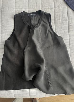 Топ  жіночий  чорний zara xs-s