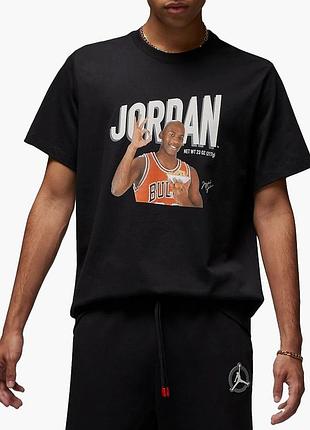 Футболка мужская air jordan flight mvp black dv8434-010