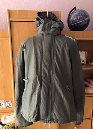Куртка, демы. внутри флис, р. l, superdry.