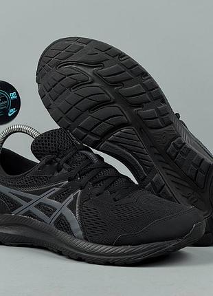 Asics gel-contend 7 кросівки спортивне взуття спортивные кроссовки для залу тренувань бігові беговая обувь трекінгові трейлові зручні асикс
