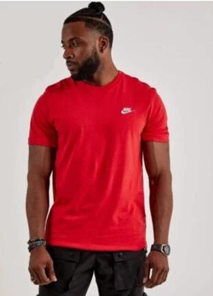 Nike футболка мужской размер s коттон.