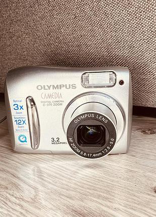 Витажный цифровой фотоаппарат olympus c-370 zoom