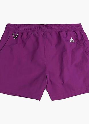 Шорты мужские nike acg reservoir goat short violet fn2472-505