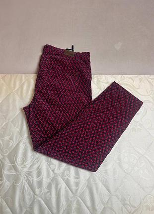 Яркие джинсы скинни olsen dana в геометрический принт (размер 52-54 / xl-xxl)