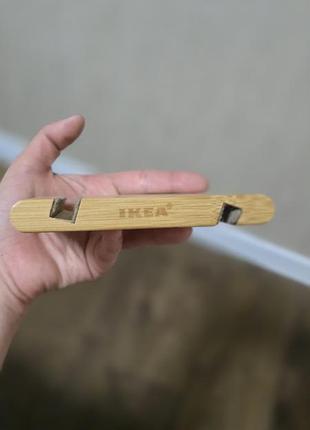Бамбукова підставка для телефону