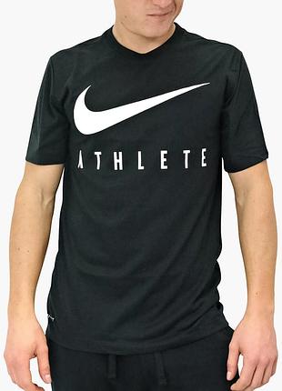 Футболка мужская nike dry tee db athlete black dd8616-010